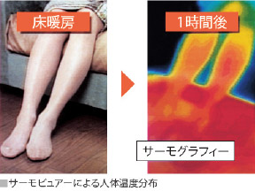 体を芯から温めます。